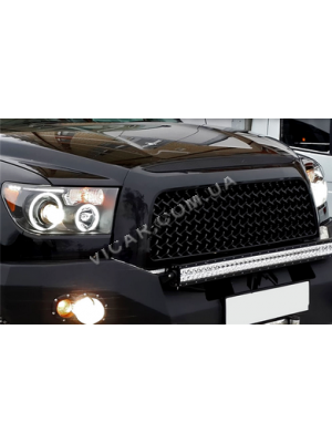 Передние линзовые фары с led элементами Toyota Tundra
